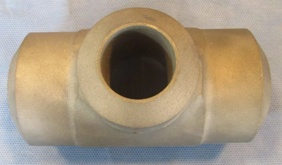 New 2" x 1-1/2" Butt Weld BW Reducing Tee Stainless Steel SS A403-WP316/316L XXS - Image 4 of 4