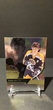 2016-17 Fleer Flair Showcase Bobby Orr Row 1 # 15 Boston Bruins HOF