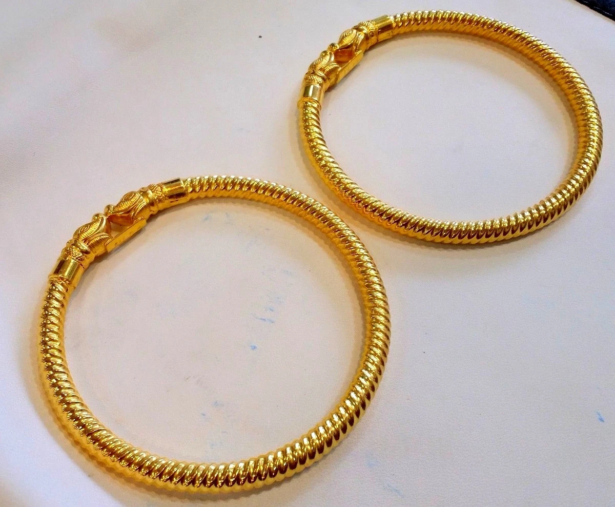 Solid gold shop bangle designs