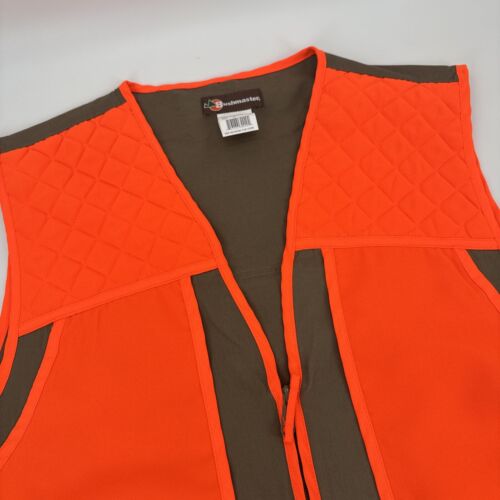 Bushmaster Sportswear Hunting Vest Blaze Orange/Olive Size XL - Picture 2 of 7