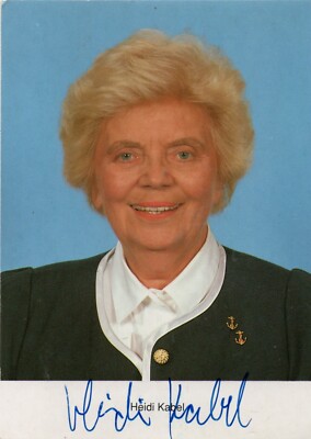 Heidi Kabel (1914-2010) - Ohnsorg-Theater -, sign. Rüdel-AK