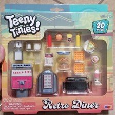 Teeny Tinies TEENY RETRO DINER Mini Food 20pc Playset