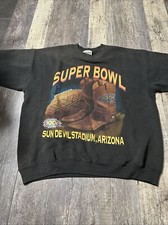Vintage 90s NFL Super Bowl Arizona Sweatshirt XL Cut Sleeves