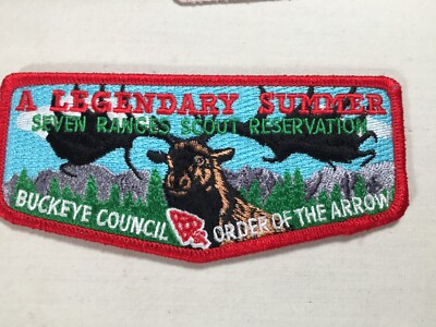 Sippo OA Lodge 377 seven ranges scout reservation Flap BSA Patch