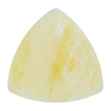 Camel Bone Guitar Or Bass Pick - 1.5mm - 346 Triangle - Handmade Exotic Plectrum