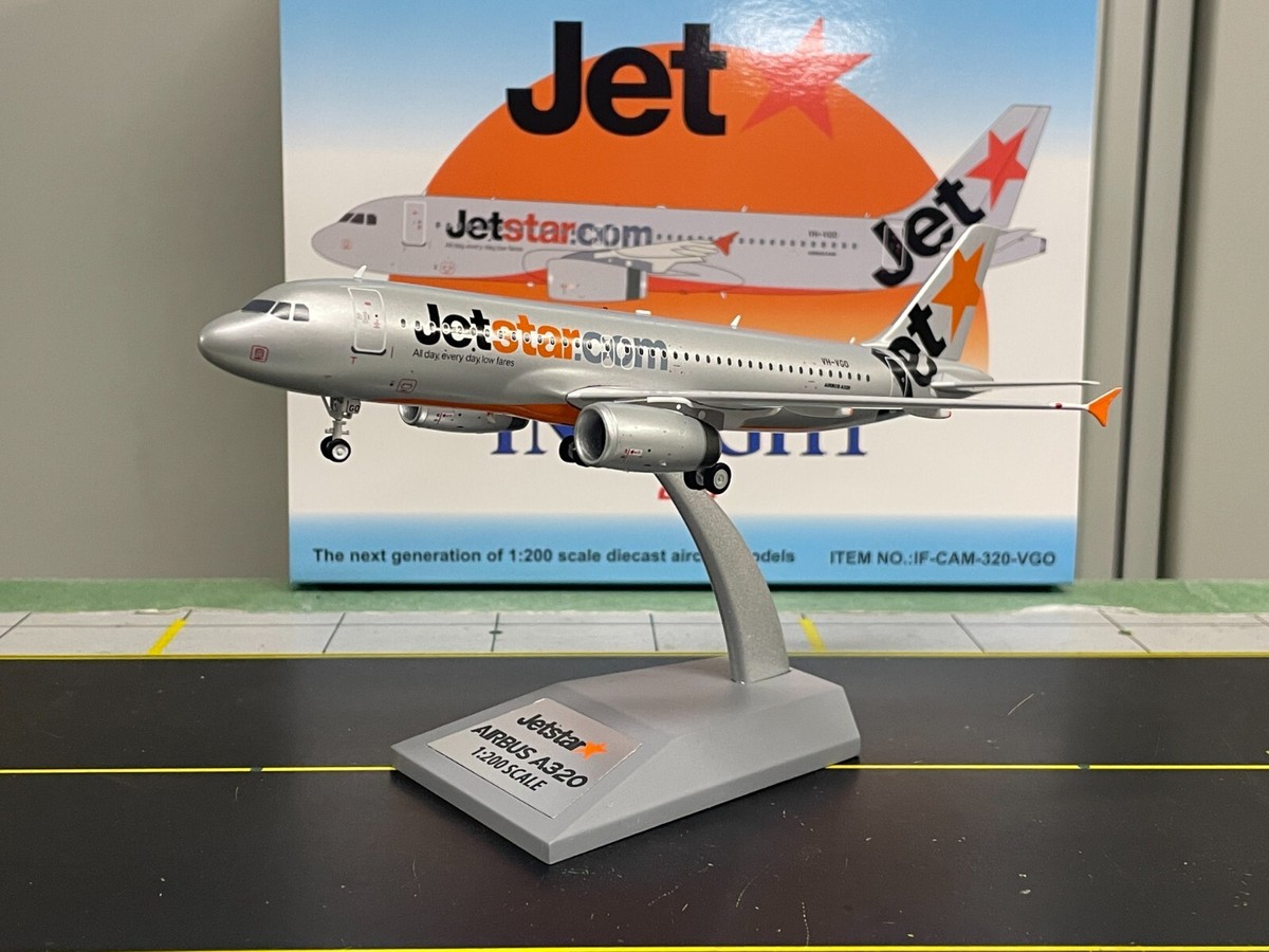 Inflight200 1:200 Jetstar Airbus A320-200 VH-VGO (IF-CAM-320-VGO