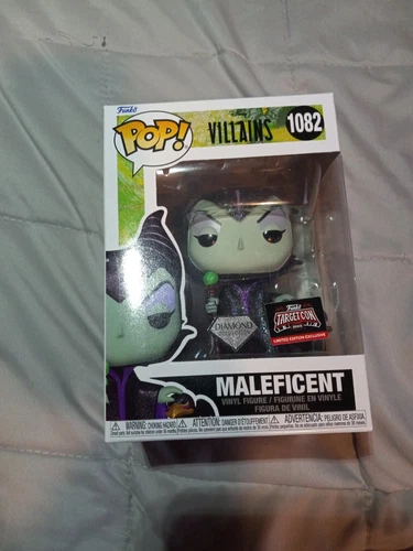 Funko Pop! Villains Maleficent Diamond Collection Target Con #1082 