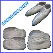 Filz Gummistiefelsocken Einziehsocken Roßhaarsocken   Füßlinge Fleischersocke !