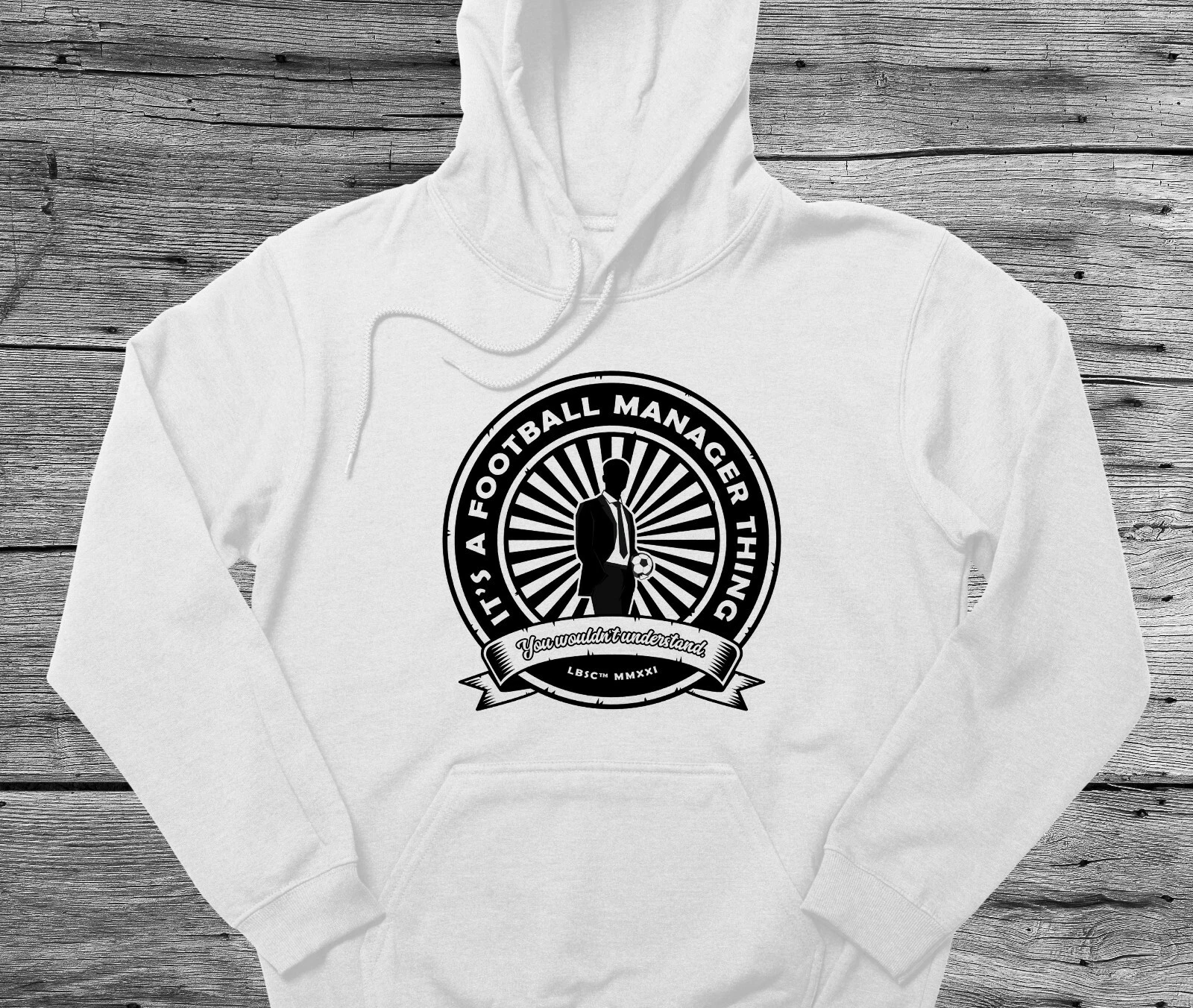 COACH Felpa con cappuccio regalo Football Team Manager è una cosa che non capiresti