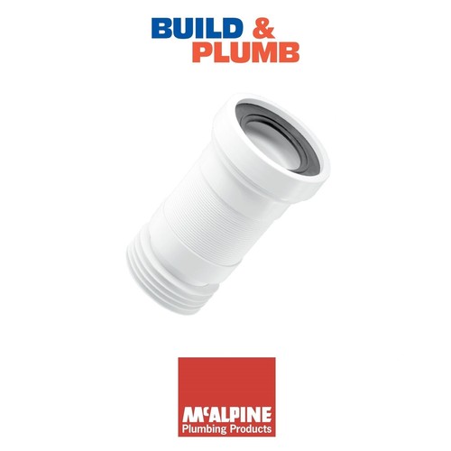 McAlpine Flexible WC Pan Toilet Connector 170410mm WCF26R