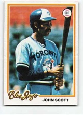 1978 Topps #547 John Scott EX Excellent Blue Jays ID:121985