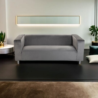 Seater Ikea Klippan Replacement Cover Sofa Slipcover Plush