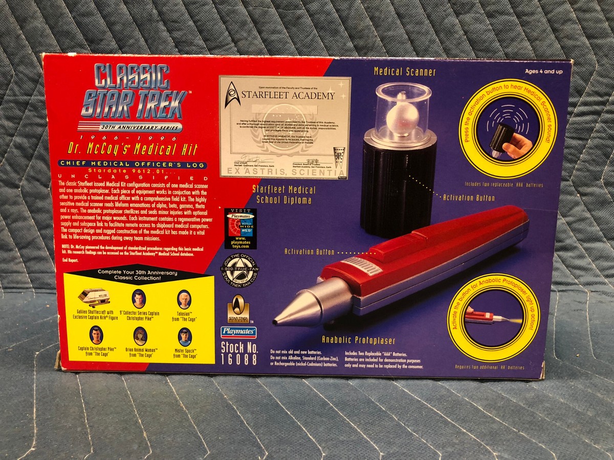 Classic Star Trek Dr McCoy's Medical Kit Collectors Edition