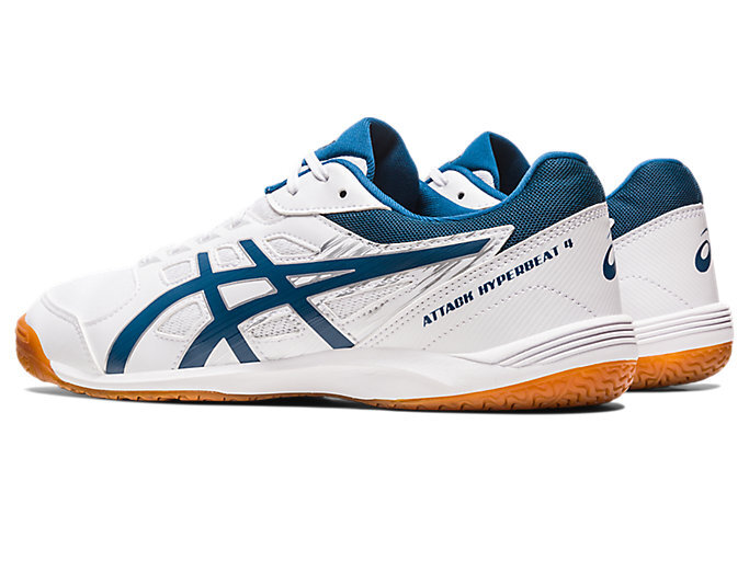 ASICS Table Tennis Shoes ATTACK HYPERBEAT 4 1073A056.100 White