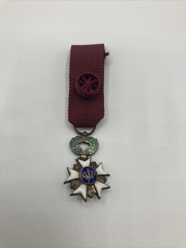 Vintage Belgium -Knight of the Order of the Crown Medal *RARE*