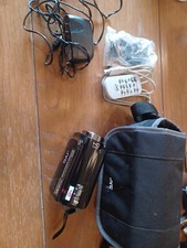 JVC Everio GZ-HM50BU HD 8 GB  16GB SD Card Camcorder 40x Optical Zoom