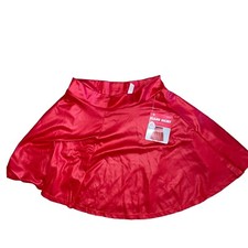 Flare Skirt Red Costume/Cos Play Size Adult up To Size 8 New With tags