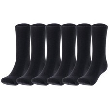 Women Men Unisex Cozy Wool Blend Crew Socks HR1802