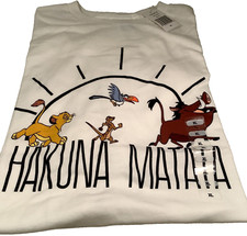 Hakuna Matata Lion King Disney Graphic Tees-New- Adult M or L T-Shirt READ-  