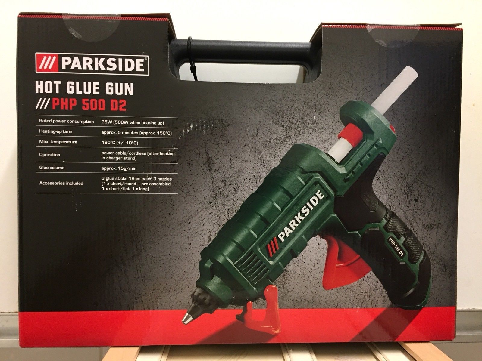 Parkside Hot Glue Gun PHP 500 E3 And Compatible Sticks eBay