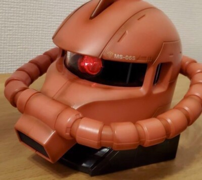 Gundam Rare Projector Clock Principality Of Zeon MS-06S Zaku II
