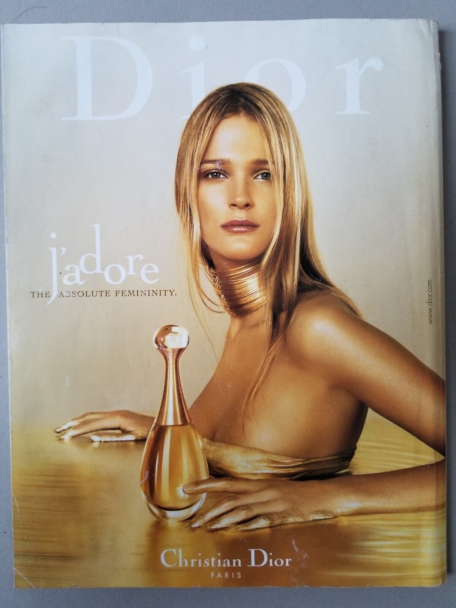 Vintage Vogue Britain Magazine August 2001 