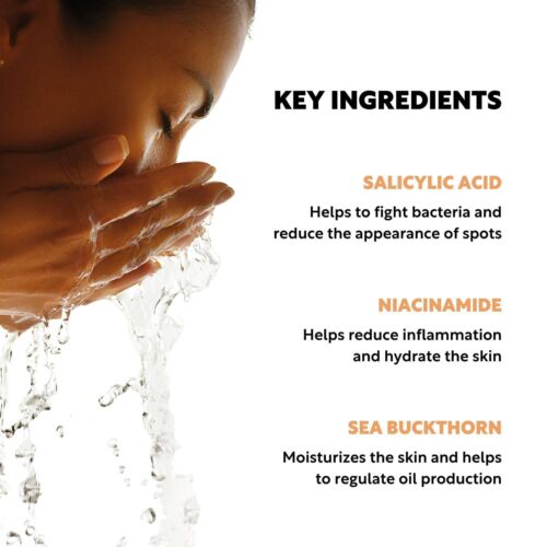 Clever Soap 2% Salicylic Acid & Niacinamide Face Wash - For Oily, Sensitive Skin - Picture 4 of 7