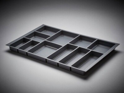 CLASSICO Besteckeinsatz C.50.80.L 500mm Tiefe x 800mm Breite Legrabox - Grau