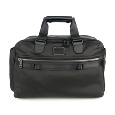 TUMI Alpha Bravo Fleet Day Duffel Bag 2 Way Weekend Bag Solid Black $495