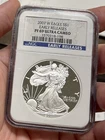 2007-W $1 American Silver Eagle Proof Coin NGC PF69 UCAM Early Releases