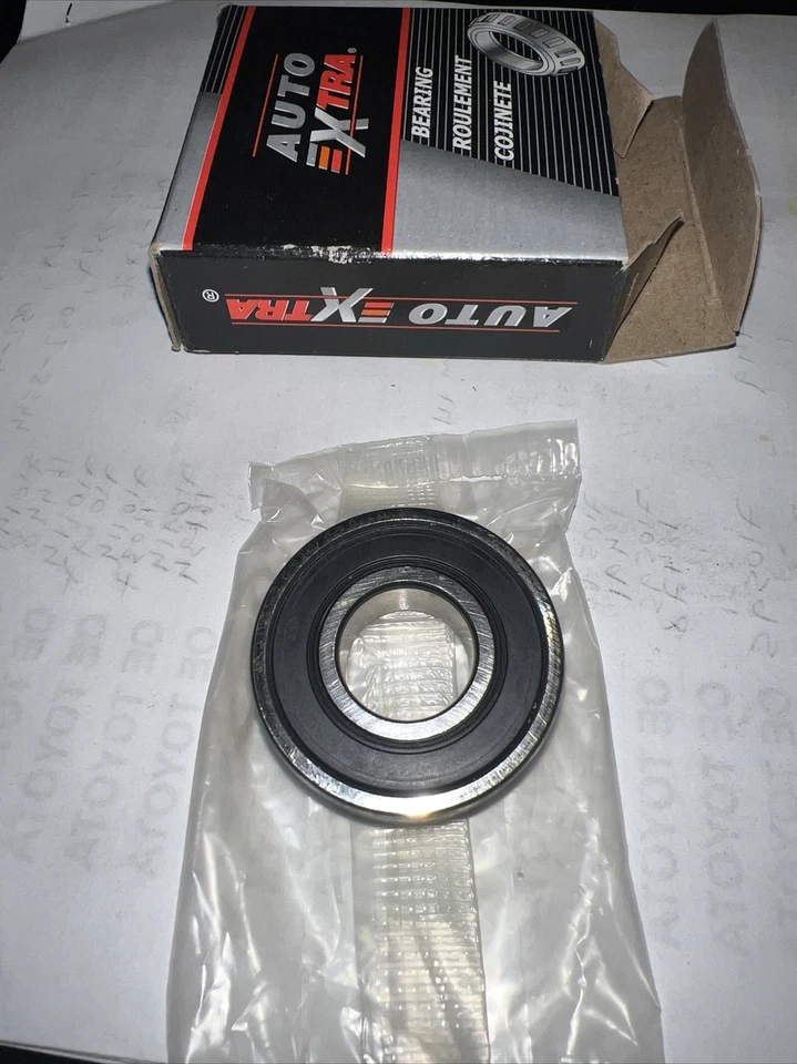 Rodamiento de bolas Auto Extra 203FF, 6203-2RSJ, rodamiento de extremo del alternador, envío gratuito Foto 3 de 4