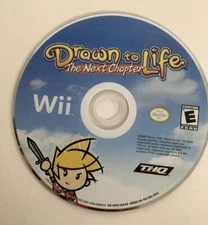 Drawn to Life: The Next Chapter Nintendo Wii 2009 Video Game DISC ONLY