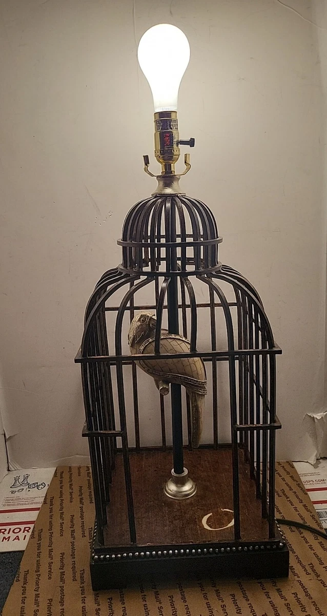 Bird top cage lamp