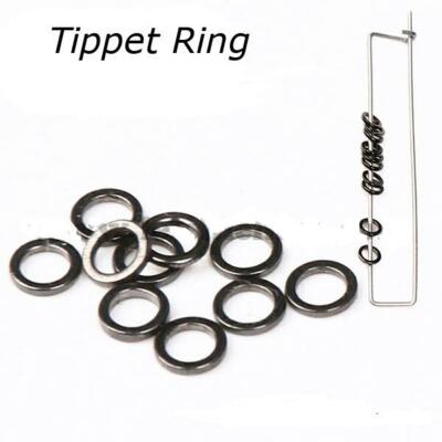 Tipper Rings 10 Tippet Rings 2.0mm Nymph, Wet, Dry COMBINE SHIPPING | eBay