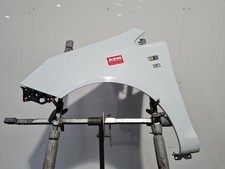 VAUXHALL CORSA 2014 LEFT FRONT WING 3 DOOR HATCHBACK WHITE