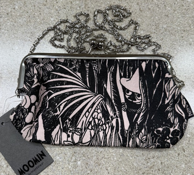 Moomin Miska Pouch Clutch Wallet Whimsical Forest Crossbody Cosmetic Bag New NWT