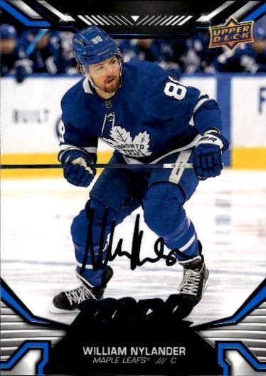 2022-23 Upper Deck MVP #34 William Nylander Blue Script