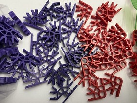 K'nex Large Lot 2000 Plus Pieces Giant Set #60020 Knex