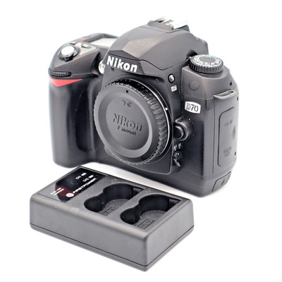 Nikon D70 Digital SLR Camera with Body Cap, Strap, Battery & Charger - #1 - 401