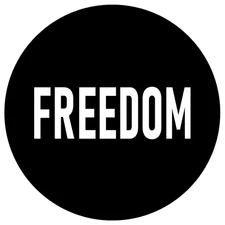 Freedom Magnet 5" Round America Liberty Magnets