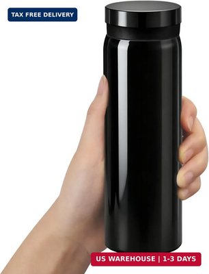 #ad Mini Water Bottle 10oz Portable Insulated Stainless Steel Water BottleSmall B $17.88
