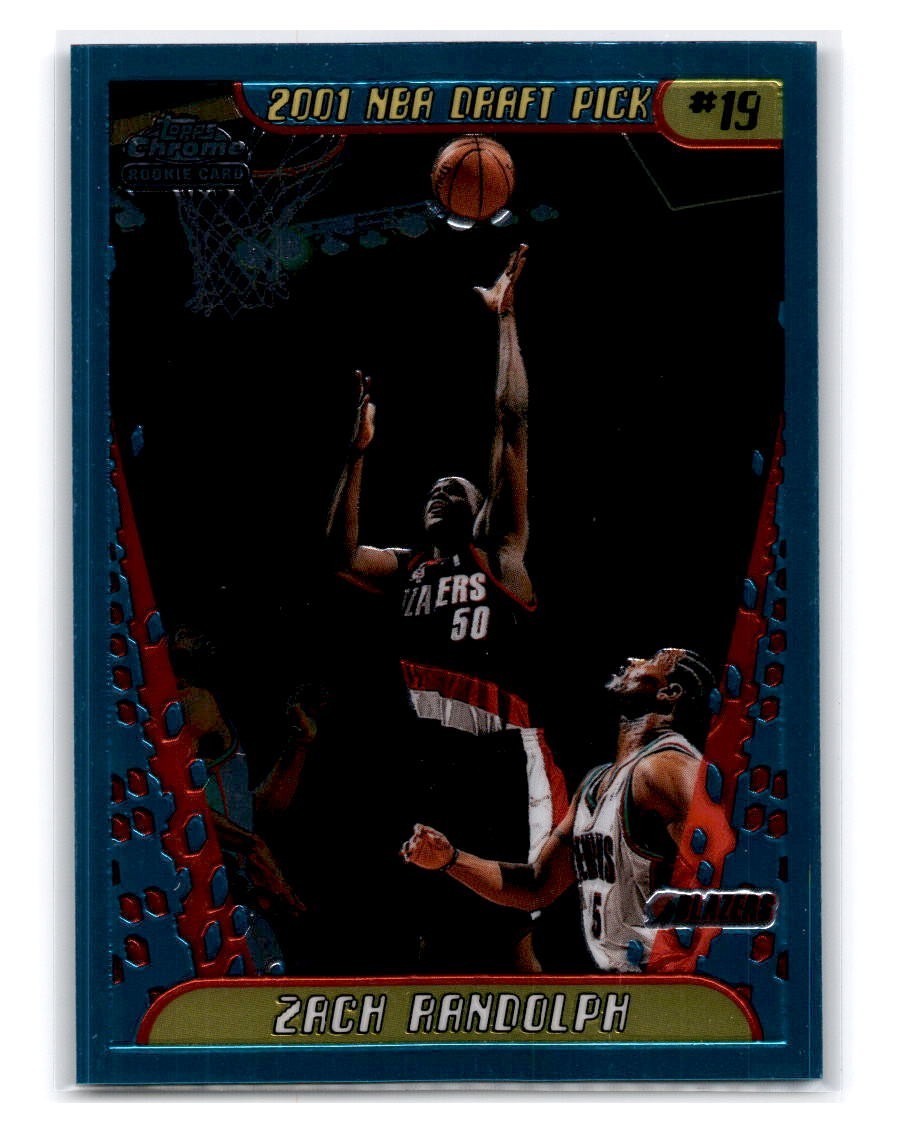 2001-02 Topps Chrome - Zach Randolph #147