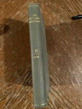 The Mayflower Descendant Volume XXVII 1925