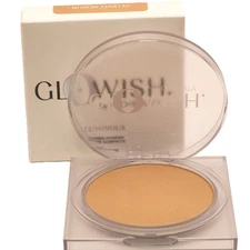 Huda Beauty Glowish Luminous Pressed Powder 04 Light Medium 0.35 oz  $33