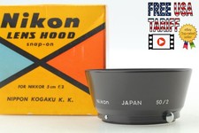 Unused Nikon Rangefinder Metal Lens Hood For Nikkor H 5cm f/2 S Mount JAPAN