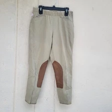 NWT The Tailored Sportsman Women's Tan Beige English Riding Pants Size 32 R