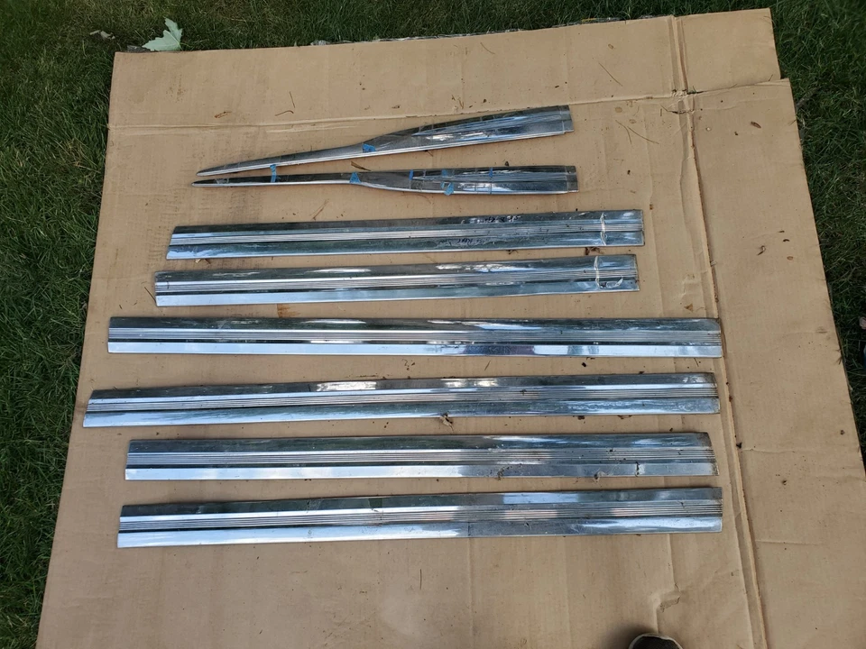 Dodge Spring 1958 molduras especiales molduras molduras 4 puertas Coronet Royal raro Foto 2 de 4