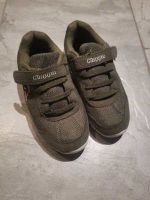 Kappa Sneaker Gr. 28 fast neu khaki
