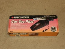 Black and Decker Car Vacuum Plus 9511 BRAND NEW