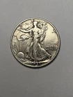 1943 P Walking Liberty Half Dollar.ONE DAY SHIPPING, Capsule included. Beautiful